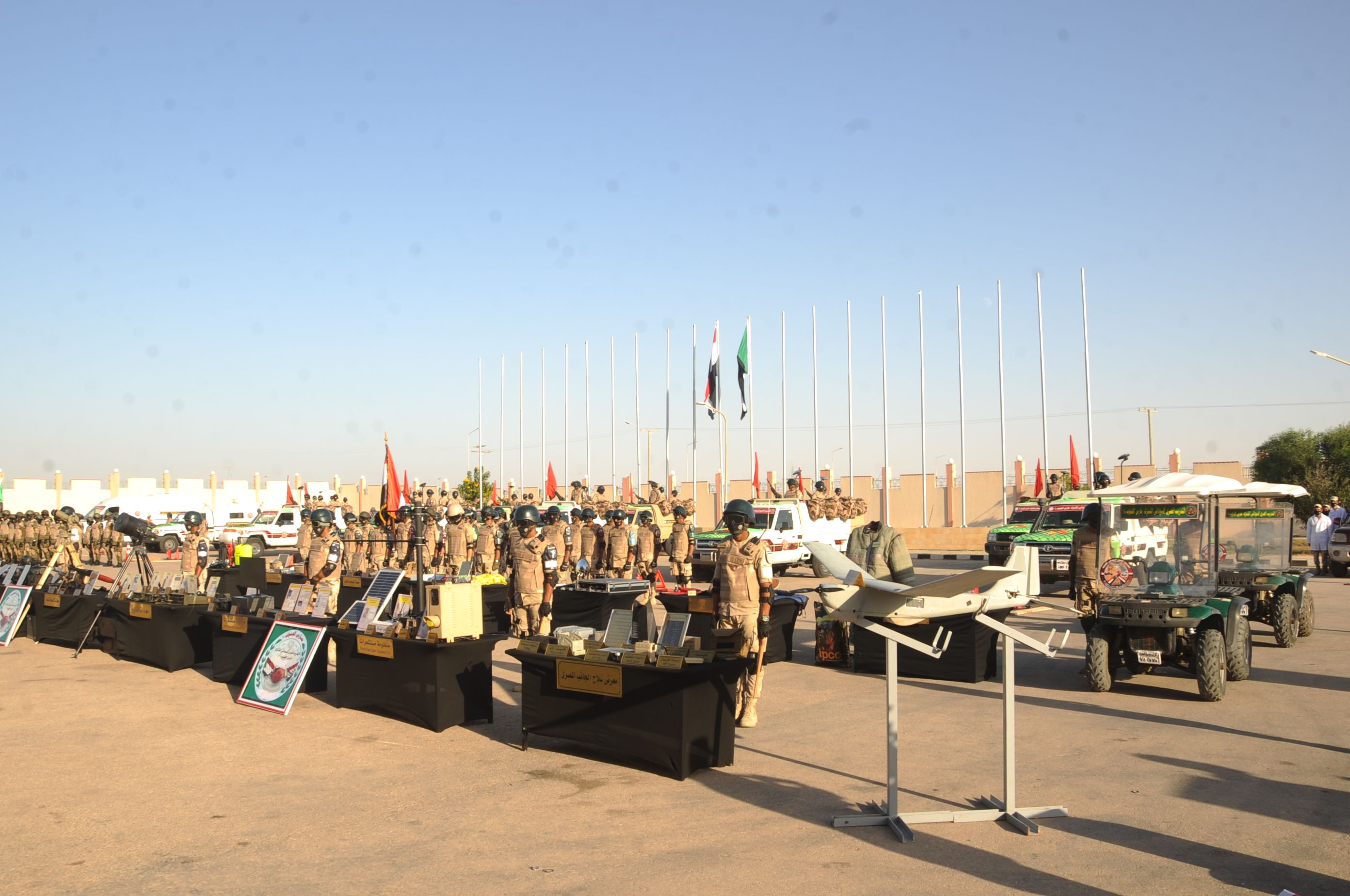استمرار فعاليات التدريب المصرى السودانى المشترك حارس الجنوب ــ 1 (1)