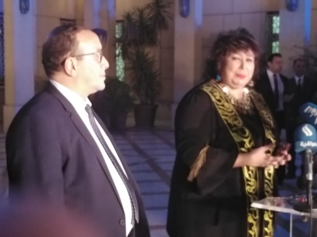 بدء فعاليات افتتاح مهرجان الموسيقى العربية بحضور وزيرة الثقافة ورئيس الأوبرا (1)