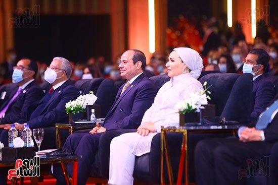 افتتاح مسرح منتدى شباب العالم بحضور الرئيس السيسى (20)