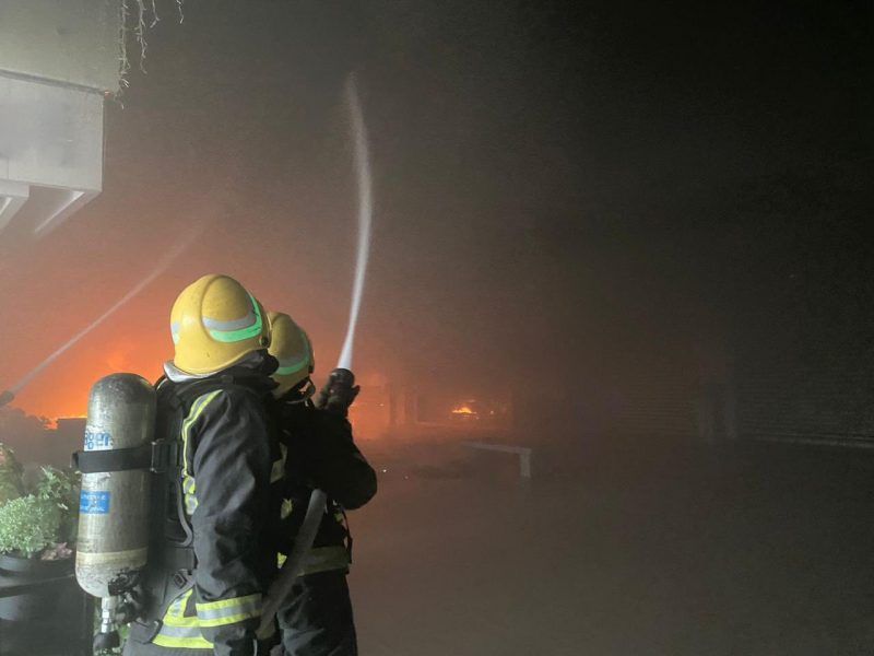 السيطرة على حريق الظهران مول بلا إصابات أو وفيات - المواطن