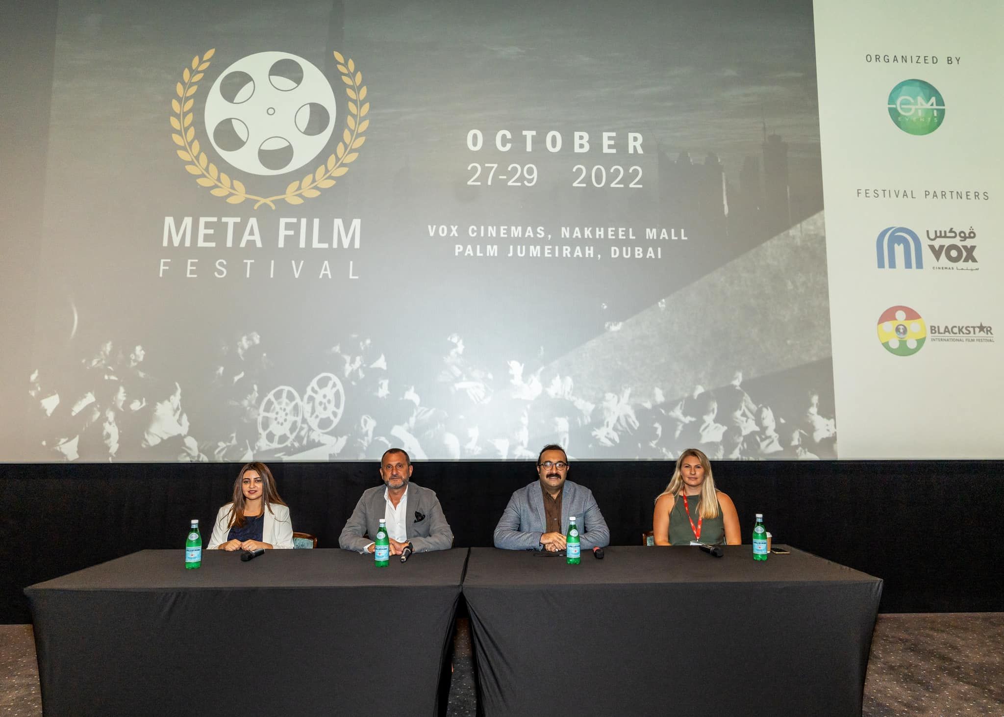 مؤتمر الاعلان عن انطلاق الدورة الأولى من مهرجان META السينمائي في دبي