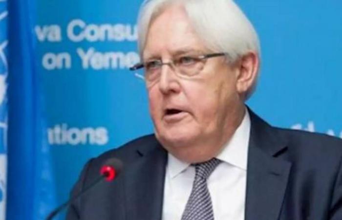 «غريفيث» يعرب عن قلقه من استئناف الحوثيين الأعمال العدائية في مأرب