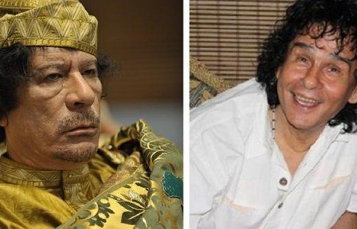 التقى معمر القذافي قبل سقوطه بأسبوع.. صداقة علي حميدة ورئيس ليبيا المخلوع