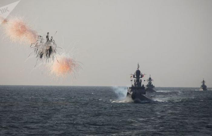قوات صينية وهندية تشارك في مناورات بحرية تجريها إيران وروسيا شمالي المحيط الهندي