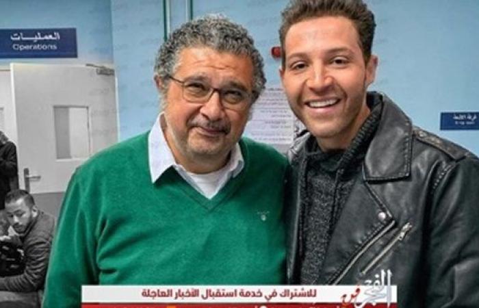 محمود حجازي وماجد الكدواني من كواليس مسلسل "ولاد الناس"