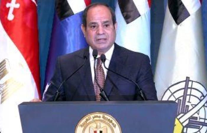 أخبار مصر.. السيسى: افتتاح العاصمة الإدارية الجديدة بمثابة إعلان جمهورية جديدة