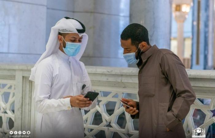 قياس مدى رضا المعتمرين والمصلين عن الخدمات في المسجد الحرام
