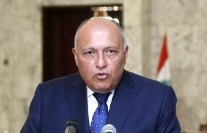 وزير الخارجية الجزائرى يبحث مع سامح شكرى علاقات التعاون المصرية الجزائرية