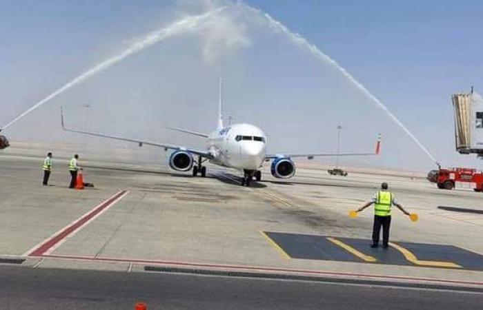 مطار الغردقة يستقبل أولى الرحلات الأرمنية | صور