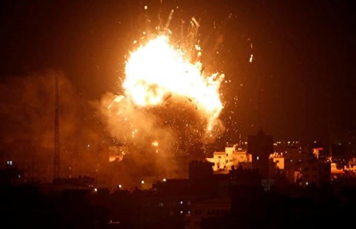 إسرائيل تشن غارة جوية على قطاع غزة