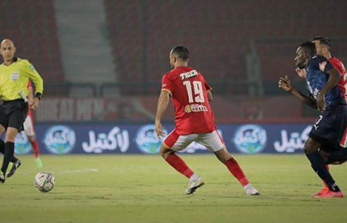 شاهد أهداف مباراة الأهلي وبيراميدز في الدوري المصري الممتاز
