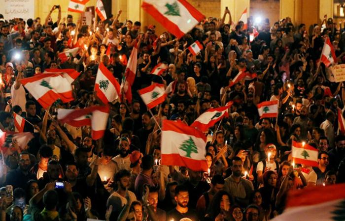 إصابة 84 لبنانيًّا في مواجهات بين متظاهرين وقوات الأمن في بيروت