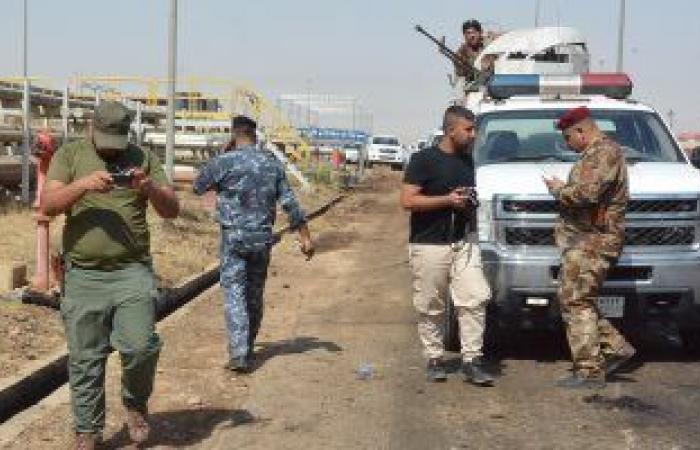 العثور على مخبأ للعتاد والأسلحة لداعش شمالى بغداد بالعراق