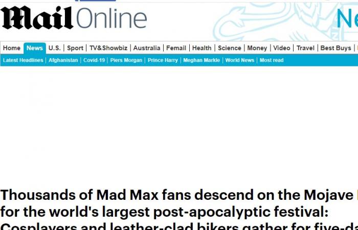 مهرجان مستوحى من mad max فى صحراء أمريكا يجسد نهاية العالم.. فيديو وصور