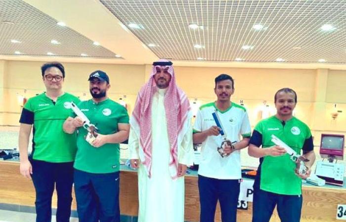 4 ميداليات سعودية في خليجية الرماية