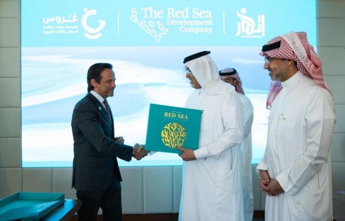 البحر الأحمر يبرم اتفاقية مع غروس في مجالات تنموية اجتماعية
