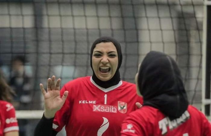 قصة صور.. فتيات طائرة الاهلى فريق شعاره الفوز فقط فى 77 مباراة متتالية