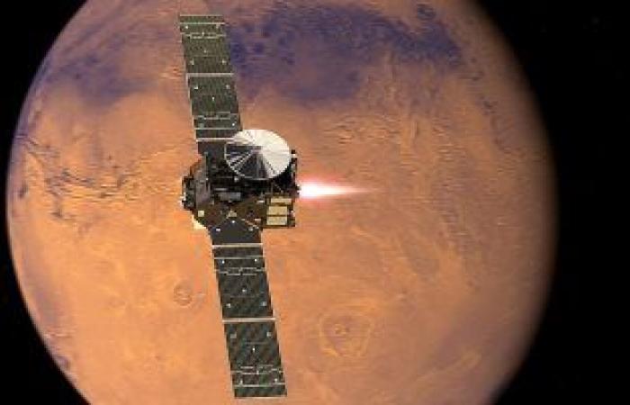 ما هى أجزاء المريخ الأكثر أمانا من الإشعاع الكونى؟