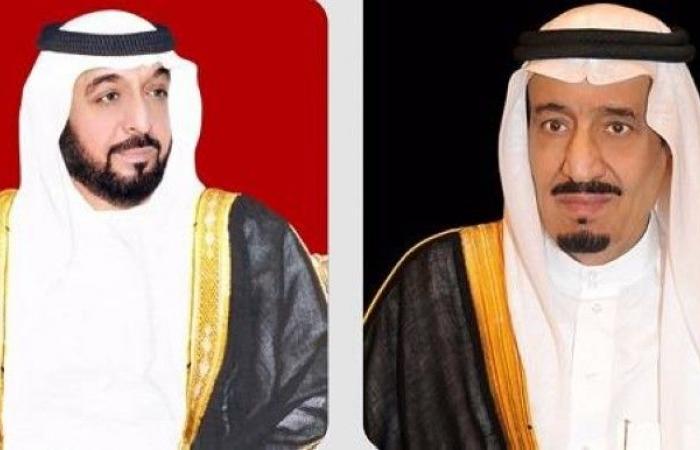 القيادة الإماراتية تهنئ خادم الحرمين بنجاح «منظار القولون»