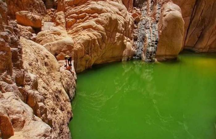 مالديف جنوب سيناء.. وادى الوشواش حمام سباحة طبيعى اكتشفه البدو فى نويبع