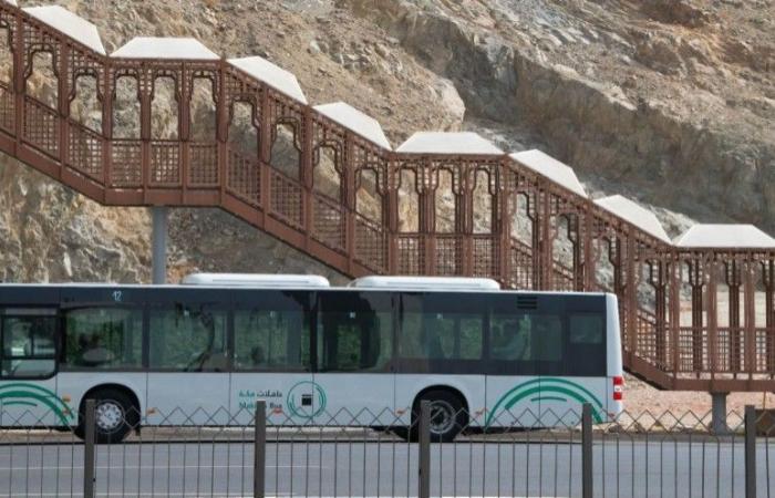 استمرار تشغيل 6 مسارات لحافلات مكة في موسم الحج