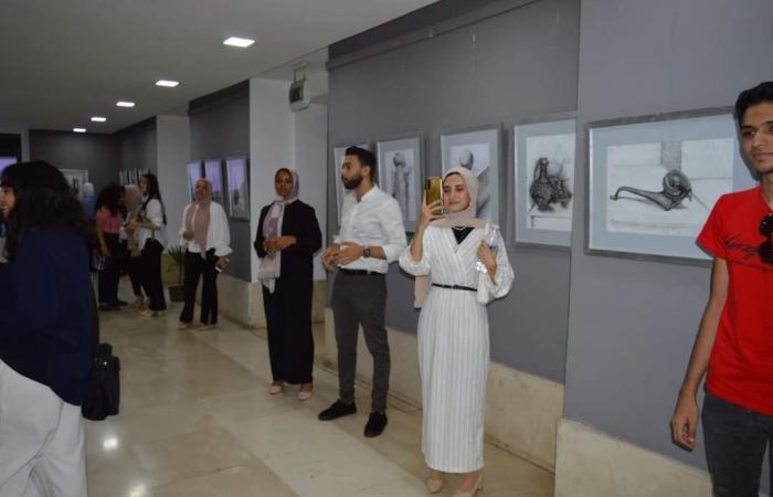 افتتاح معرض إبداعات إسلامية لطلاب كلية الفنون الجميلة جامعة حلوان