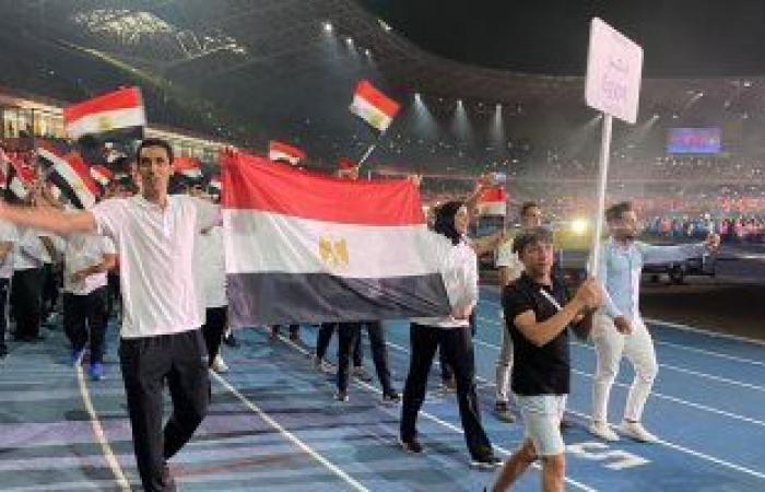 دورة العاب البحر المتوسط 2022 .. مصر فى المركز السابع بالترتيب العام