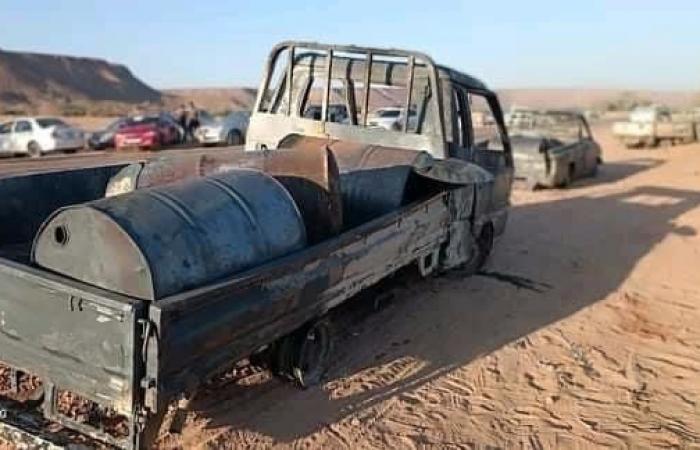 مصرع 7 أشخاص وإصابة 50 آخرين بانفجار صهريج وقود في ليبيا.. صور