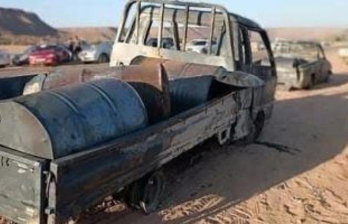 مصرع 7 أشخاص وإصابة 50 آخرين بانفجار صهريج وقود في ليبيا.. صور