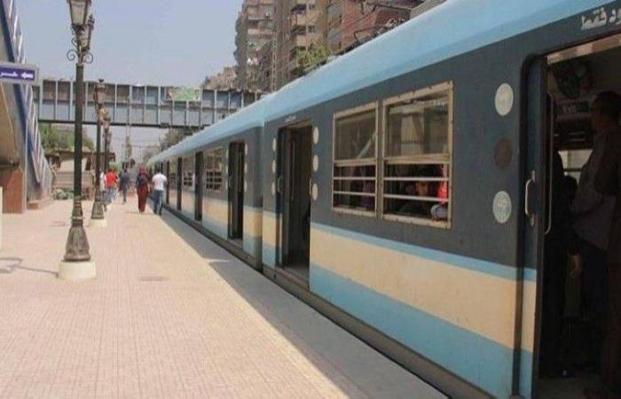سيدة تنهي حياتها تحت عجلات «مترو القاهرة»