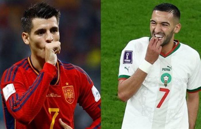 التشكيل المتوقع لمباراة المغرب وإسبانيا في ثمن نهائي كأس العالم وتاريخ المواجهات
