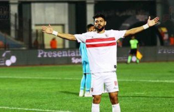 مصطفى شلبى على رأس 8 لاعبين يسجلون غياباً عن الزمالك أمام البنك الأهلى