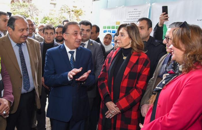 وزيرة الثقافة ومحافظ الإسكندرية يتفقدان مركز الحرية للإبداع بالإسكندرية للوقوف على سير العمل