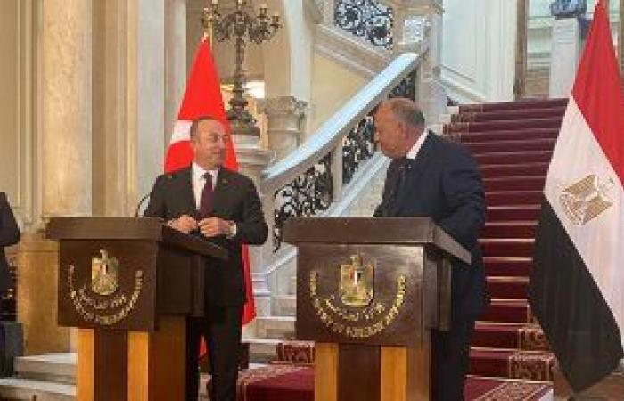 وزير خارجية تركيا: نشكر مصر على المساعدات الجادة ونبحث زيادة استثماراتنا