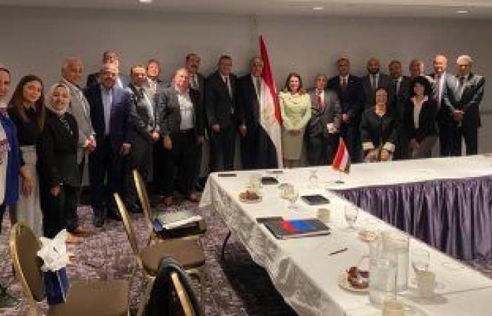 وزيرة الهجرة تلتقى أكثر من 25 من أبرز المستثمرين المصريين بالولايات المتحدة