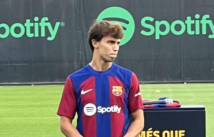 عاجل.. برشلونة يقدم لاعبه الجديد جواو فيليكس لوسائل الإعلام