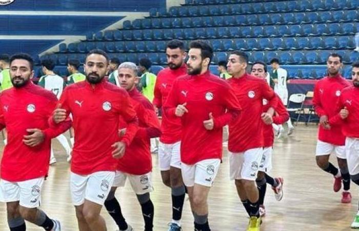 معسكر مفتوح لمنتخب مصر لكرة القدم الصالات استعدادًا لخوض بطولة أمم إفريقيا