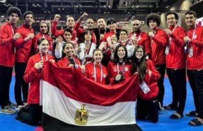 أبطال منتخب مصر للبومزا يحصدون 5 ميداليات فى دورة الألعاب الأفريقية