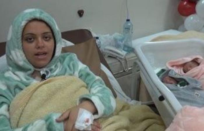 سيدة فلسطينية تشكر الرئيس السيسى لانتشالها من الحرب وهى على وشك الولادة (فيديو)