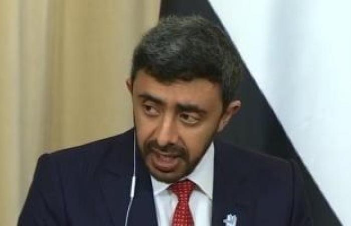 وزير خارجية الإمارات يؤكد ضرورة تجنب أية تداعيات تضاعف من التوتر بالمنطقة