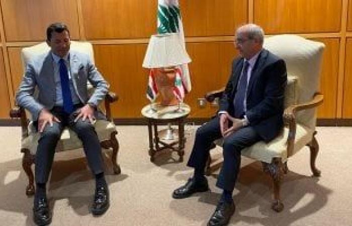 وزير الشباب والرياضة يلتقي رئيس مجلس النواب اللبناني