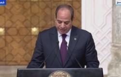 الرئيس السيسى: نحن أمام وضع إقليمى بالغ التوتر والخطورة ويهدد أمن ومستقبل شعوبنا