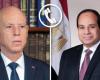 هاتفيا.. رئيس تونس يعزي السيسي في ضحايا حادث قطار طوخ