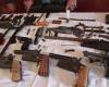 الأمن العام يضبط 180 قطعة سلاح ناري وأبيض بحوزة 27 متهما بالمحافظات