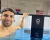مروان القماش يحصد الميدالية الذهبية فى سباق 200 متر حرة ببطولة أفريقيا للسباحة