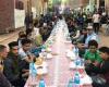 الآلاف على أكبر مائدة إفطار جماعية في جزيرة الوراق بالجيزة.. فيديو وصور