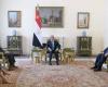 الرئيس السيسى يبحث مع "بيرنز" الأوضاع فى غزة ويحذر من توسع دائرة الصراع