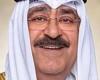 أمير الكويت يتوجه إلى الأردن غدا الثلاثاء
