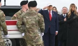 ترامب
      يستقبل
      جثامين
      6
      جنود
      أمريكيين
      قُتلوا
      خلال
      الحرب
      الجارية
      مع
      إيران