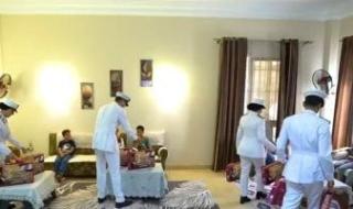 الداخلية توزع الحلوى على المرضى والأيتام بمناسبة المولد النبوي.. فيديو